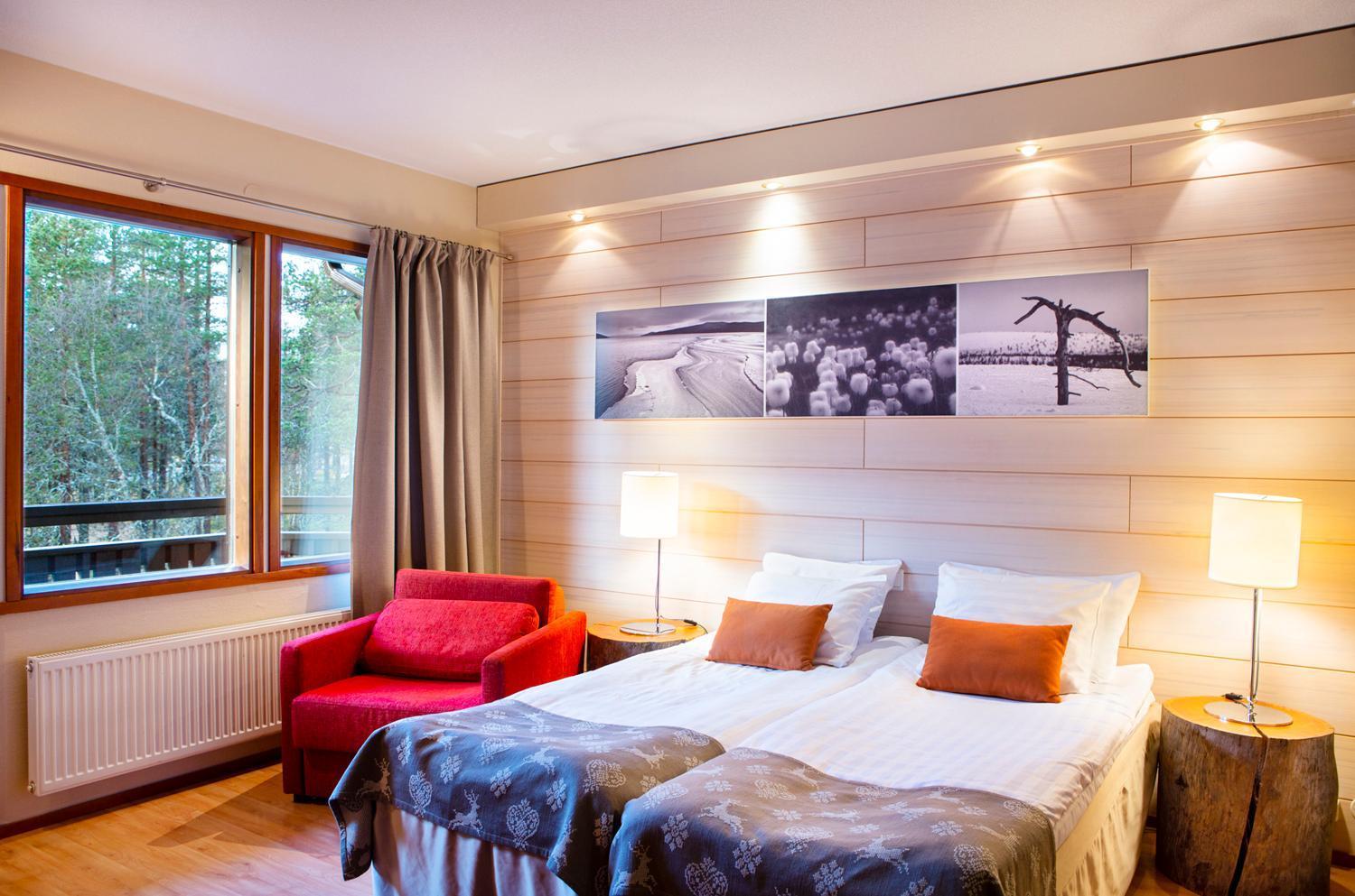 Superior Tweepersoonskamer met 2 Aparte Bedden en Sauna